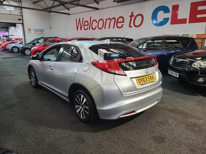 Used Honda Civic EX 2013 Silver Hatchback