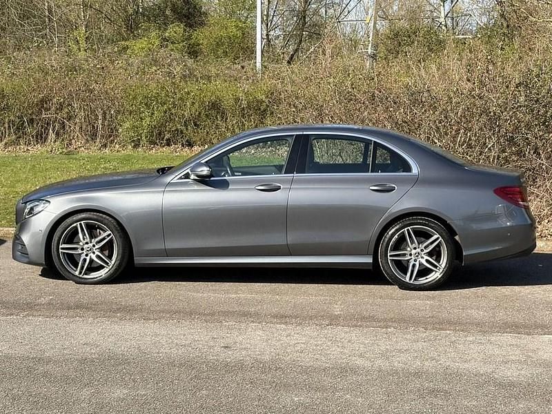 Used Mercedes E220 AMG line 194 HP (142 kW) 2017 Grey Sedan