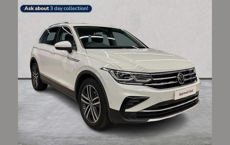 Used VW Tiguan Elegance 150 HP (110 kW) 2021 White SUV