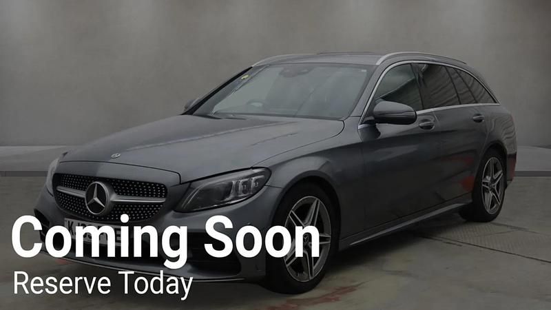 Begagnad Mercedes C220 AMG line 194 HK (142 kW) 2020 Grå Kombi