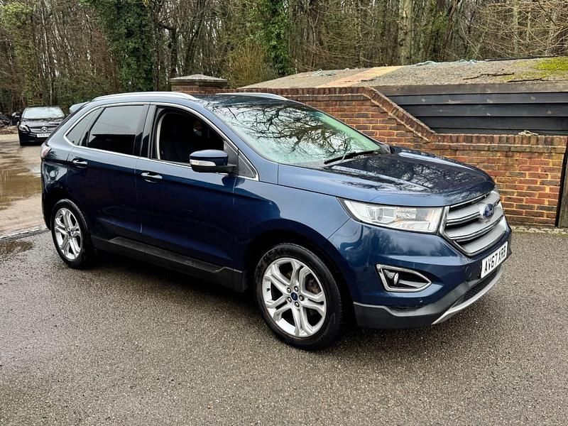 Used Ford Edge Titanium 180 HP (132 kW) 2017 Blue SUV