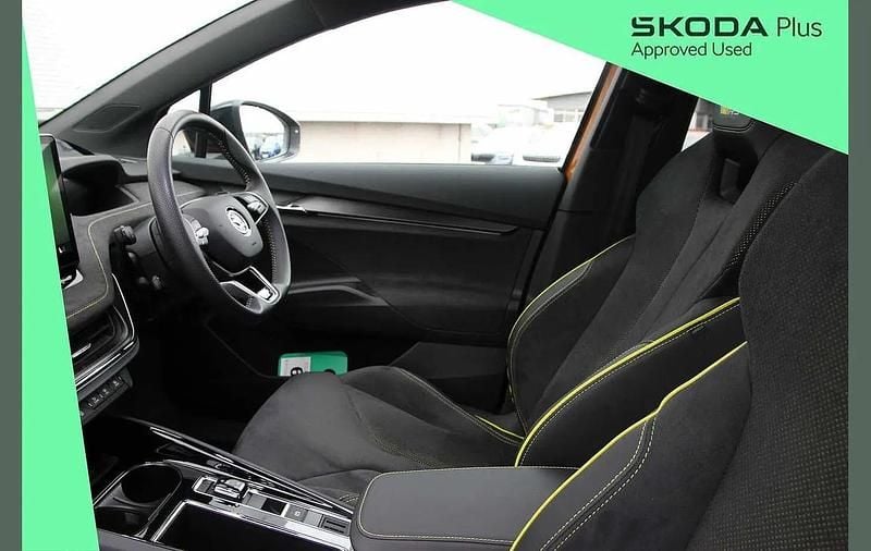Used Skoda Enyaq iV vRS 250 kW (340 HP) 2025 Phoenix orange metallic SUV