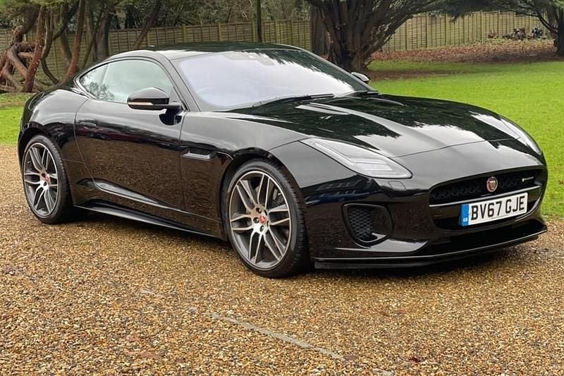 Used Jaguar F-Type R-Dynamic 340 HP (250 kW) 2017 Black Coupe