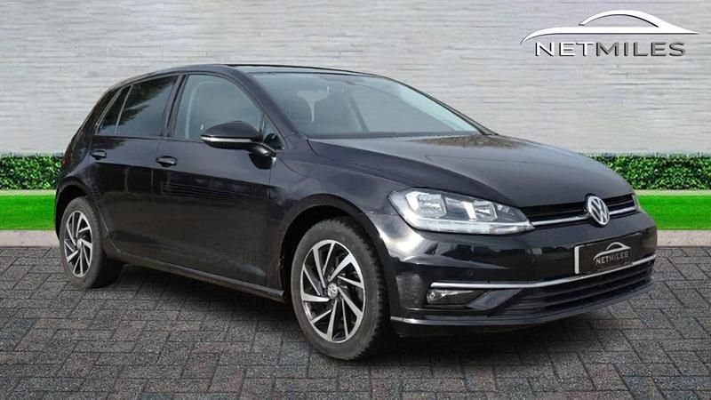 Used VW Golf VII Match 2019 Black Hatchback