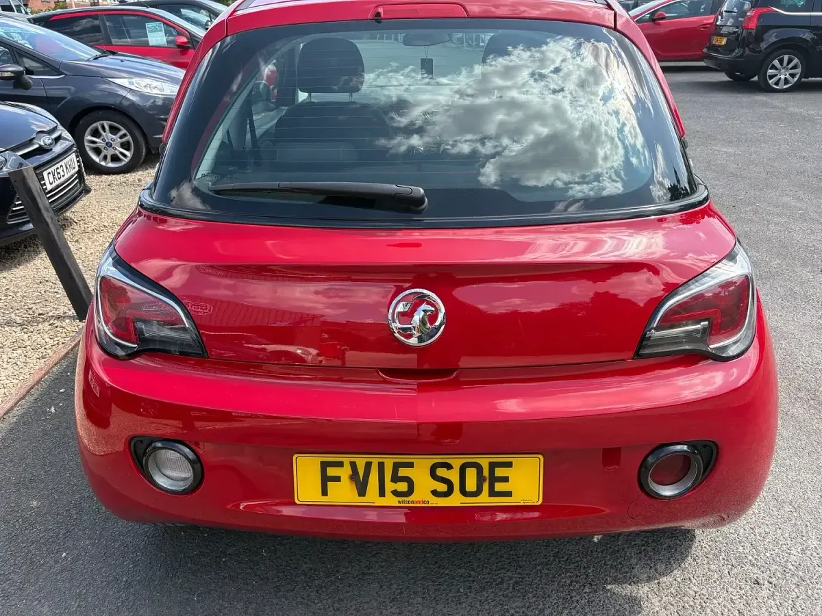 Used Vauxhall Adam Jam 70 HP (51 kW) 2015 Red Hatchback