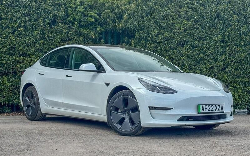 Used Tesla Model 3 Long Range AWD 366 kW (498 HP) 2022 White Sedan