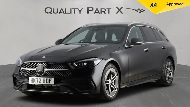 Used Mercedes C300e AMG Line Premium Plus 2023 Black Estate