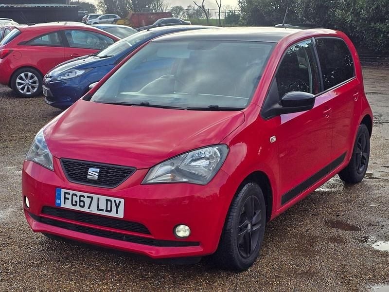 Used Seat Mii Design 2017 Red Hatchback