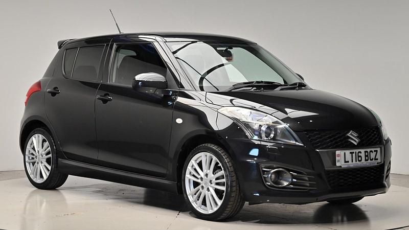 Black Used 2016 Suzuki Swift Sport Hatchback | £11,480 (Expensive) - Image 1/4