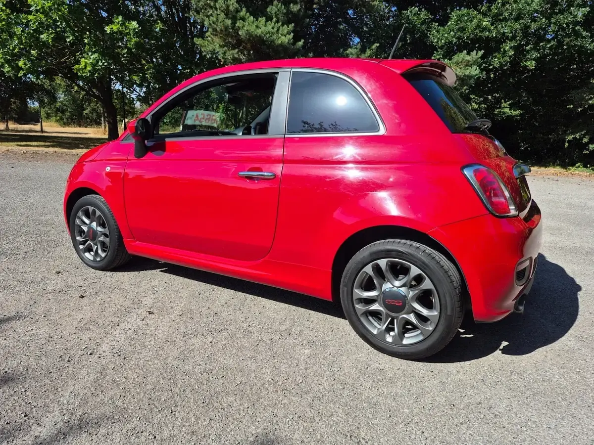 Used Fiat 500 S 69 HP (50 kW) 2013 Red Hatchback