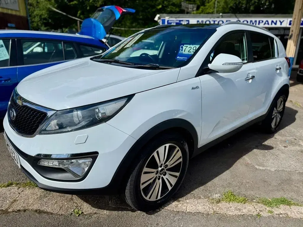 Used Kia Sportage 134 HP (98 kW) 2015 White SUV