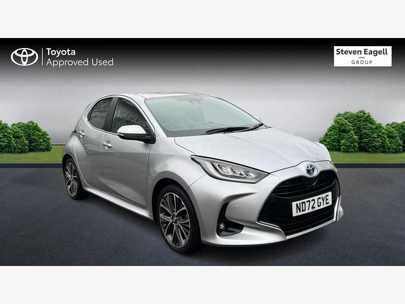Used Toyota Yaris Hybrid 2022 Silver Hatchback