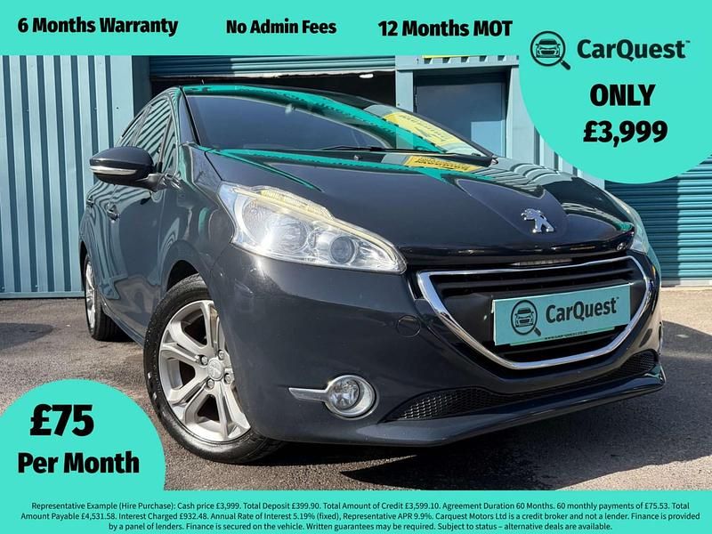 Used Peugeot 208 Allure 2015 Grey Hatchback