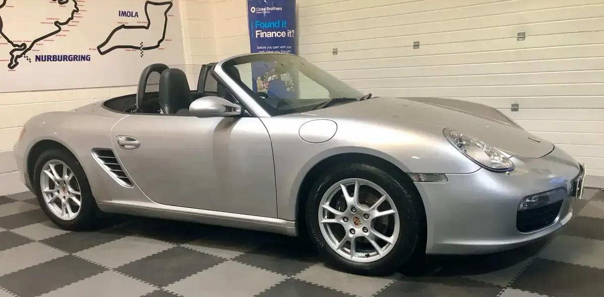 Used Porsche Boxster 245 HP (180 kW) 2007 Silver Cabriolet