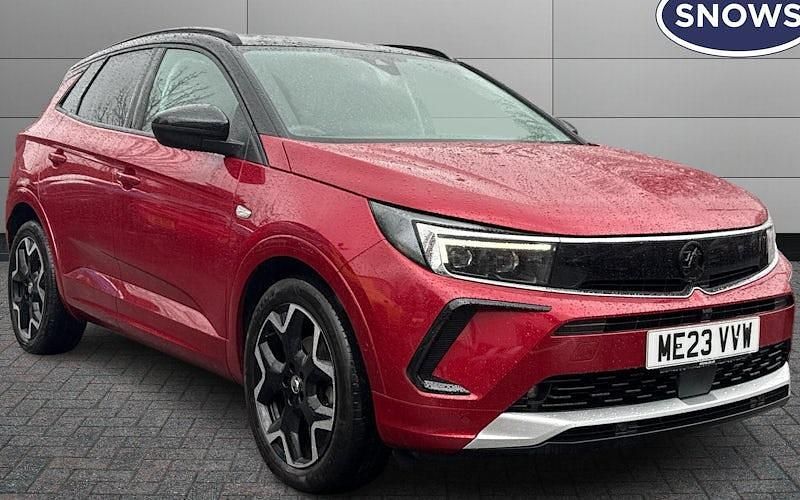 Used Vauxhall Grandland X Ultimate 131 HP (96 kW) 2023 Red SUV