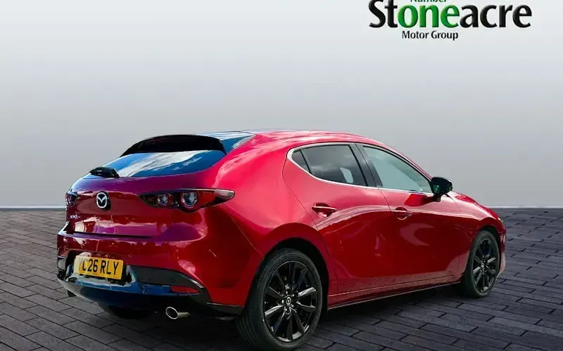 New Mazda 3 Homura-Line 186 HP (136 kW) 2026 Red Hatchback