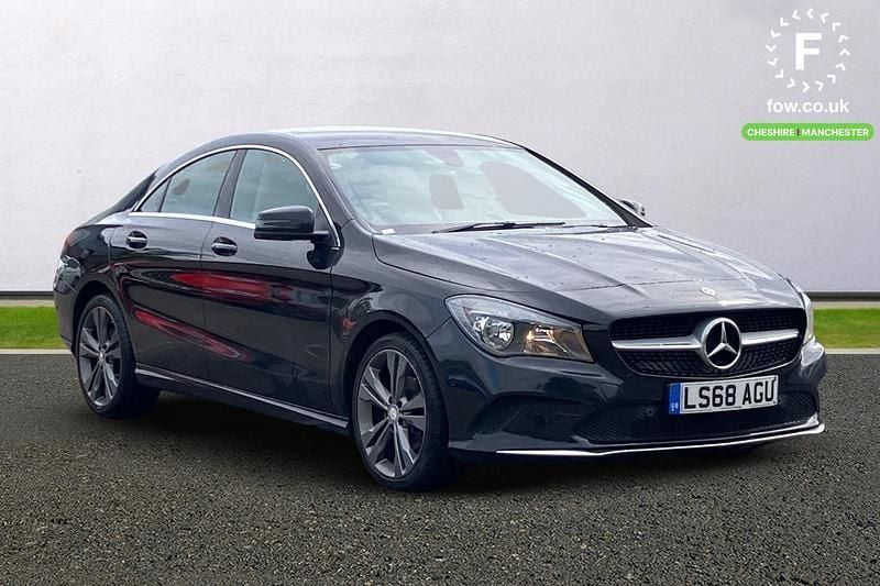 Black Used 2018 Mercedes CLA180 Active Sedan | £12,699 (Fair price) - Image 1/3