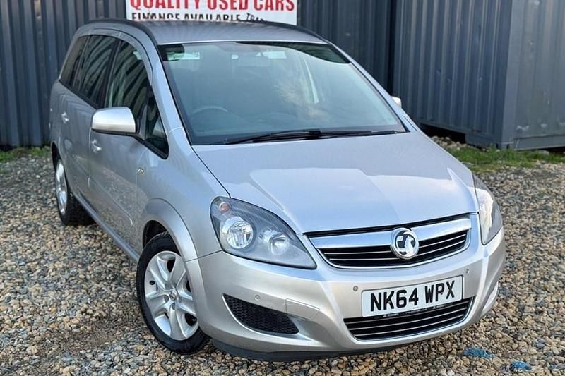 Used Vauxhall Zafira 120 HP (88 kW) 2014 Silver MPV