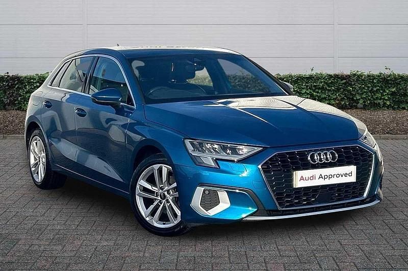 Blue Used 2022 Audi A3 Sport Hatchback | £17,461 (Good price) - Image 1/4