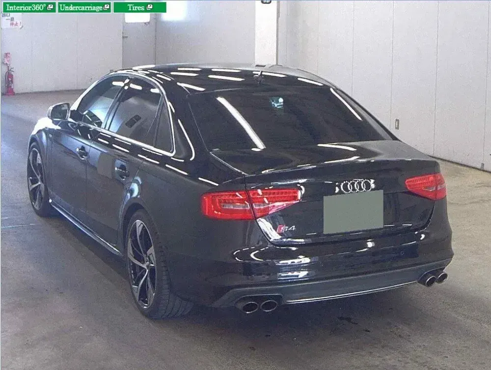 Used Audi A4 Black Edition 272 HP (200 kW) 2012 Black Sedan
