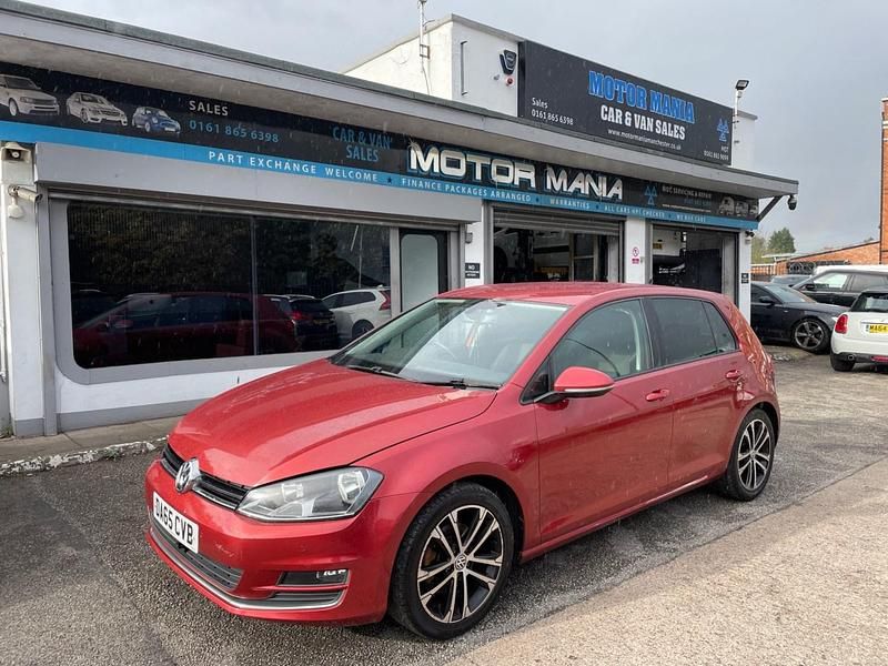 Red Used 2015 VW Golf VII GT Hatchback | £6,995 (Good price) - Image 1/4
