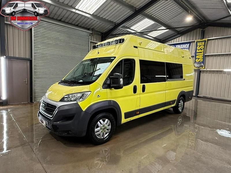 Used Fiat Ducato 180 HP (132 kW) 2016 Yellow Van