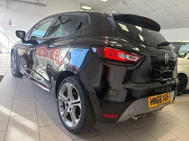 Used Renault Clio IV GT-Line 90 HP (66 kW) 2018 Black Hatchback
