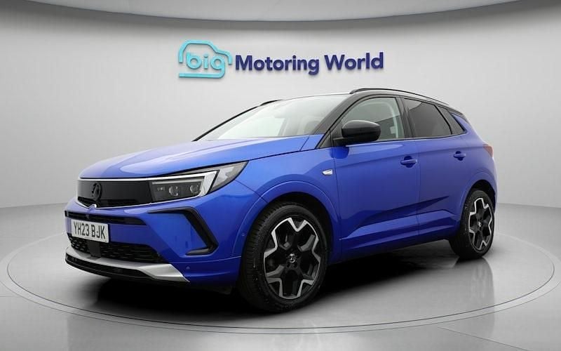 Used Vauxhall Grandland X Ultimate 131 HP (96 kW) 2023 Blue SUV