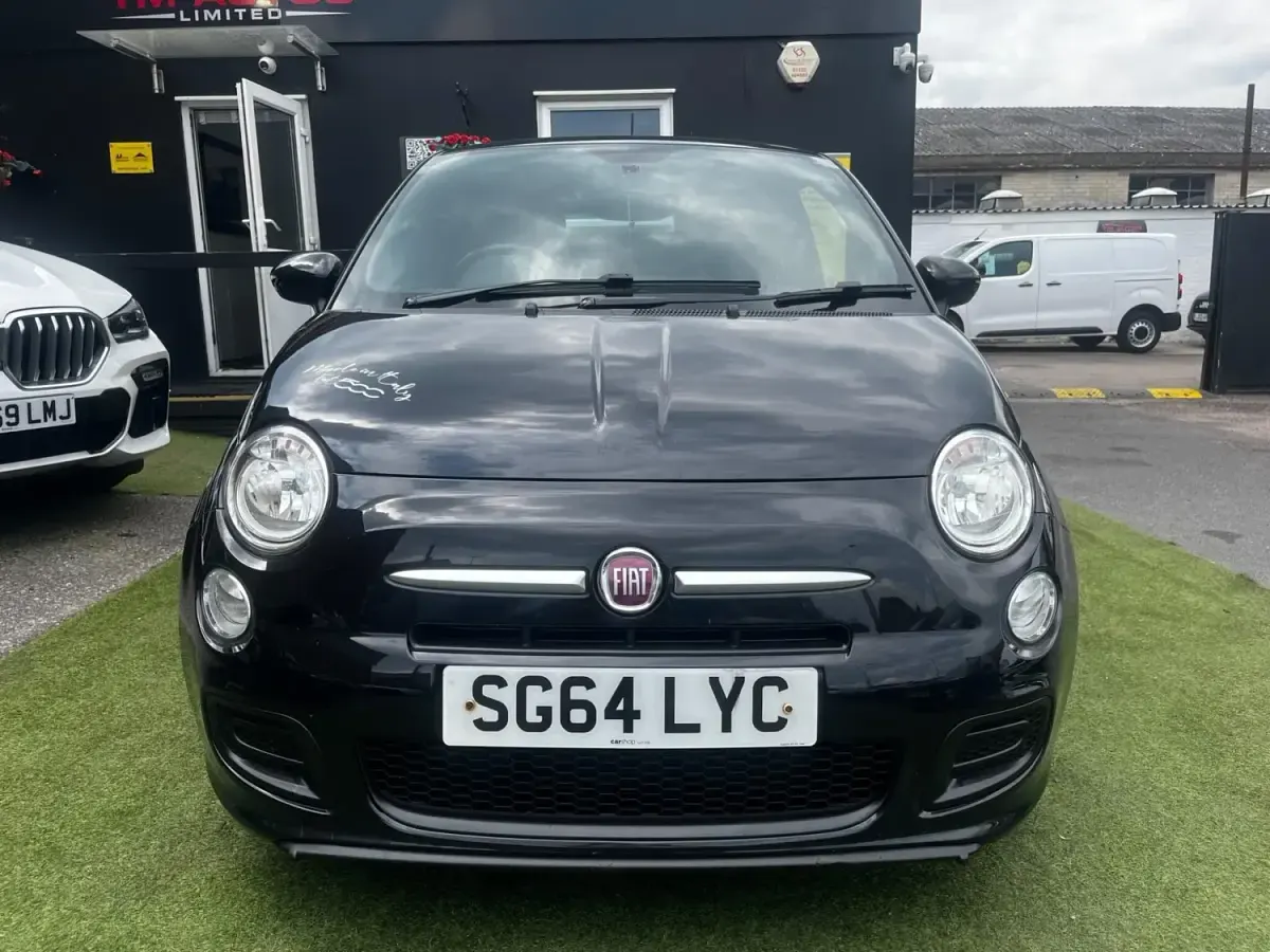 Używany Fiat 500 S 69 KM (50 kW) 2014 Czarny Hatchback
