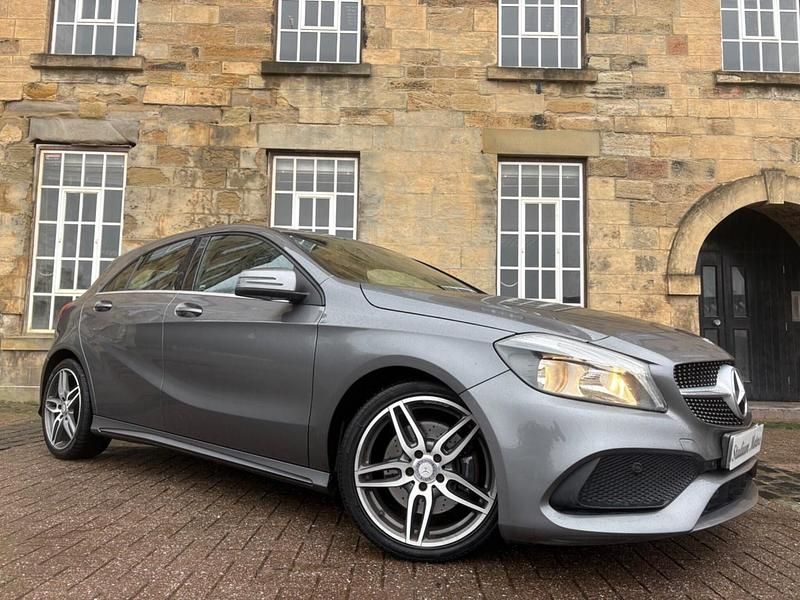 Used Mercedes A220 AMG line 177 HP (130 kW) 2017 Grey Hatchback