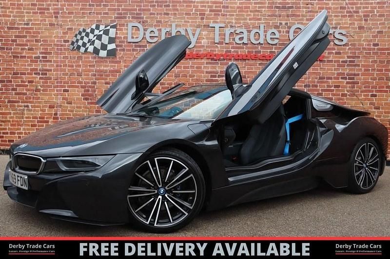 Grey Used 2019 BMW i8 Comfort Edition Coupe | £49,990 (Good price) - Image 1/4