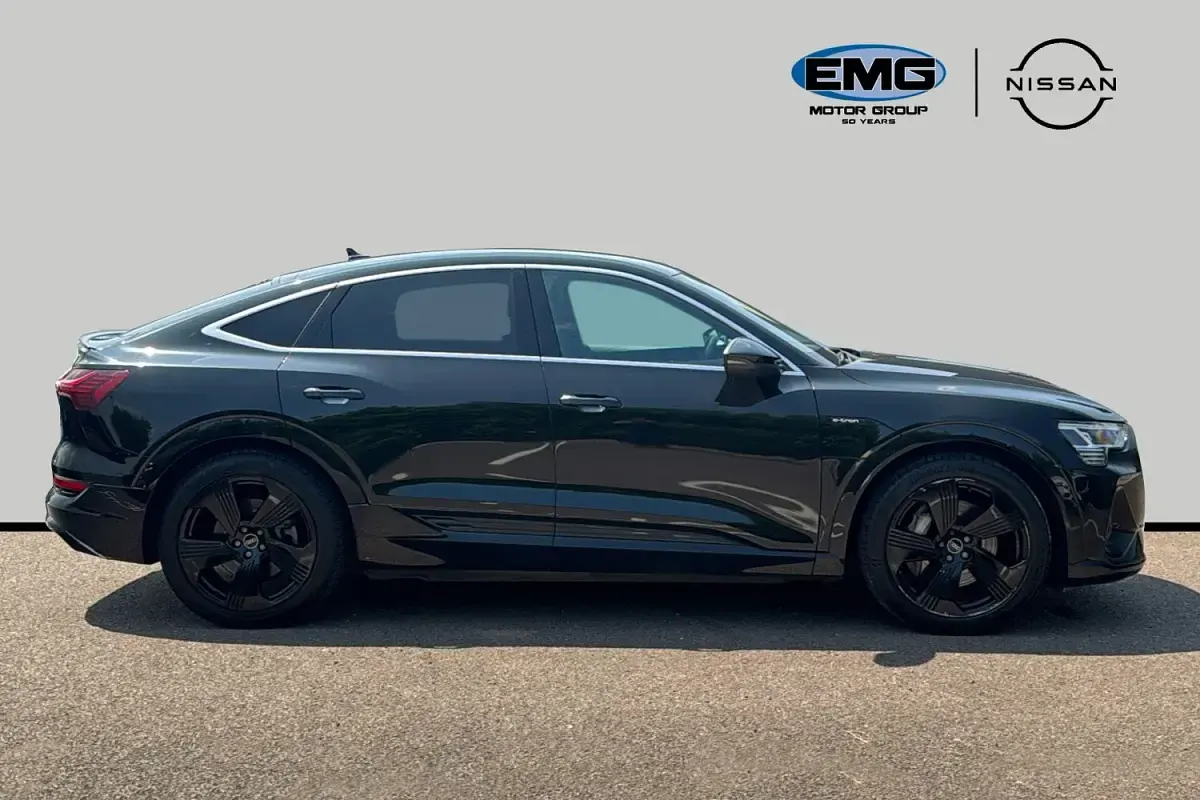 Used Audi e-tron Sportback S-Line 300 kW (408 HP) 2020 Black SUV