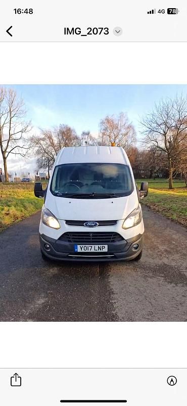 Used Ford Transit Custom 105 HP (77 kW) 2017 White Van