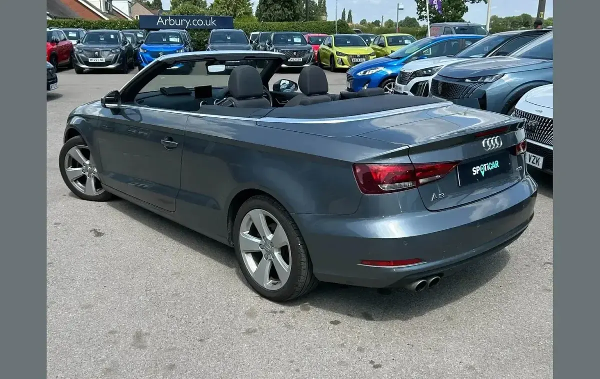 Used Audi A3 Cabriolet Sport 148 HP (108 kW) 2016 Grey Cabriolet