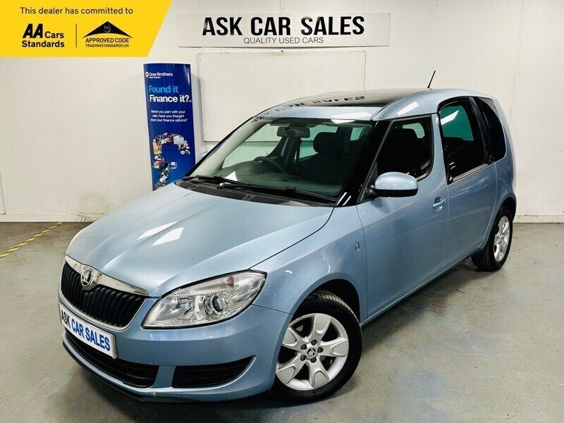 Shark blue metallic Used 2013 Skoda Roomster SE Estate | £2,495 (Super price) - Image 1/4