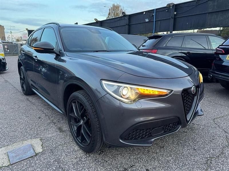 Grey Used 2019 Alfa Romeo Stelvio SUV | £14,199 (Fair price) - Image 1/4