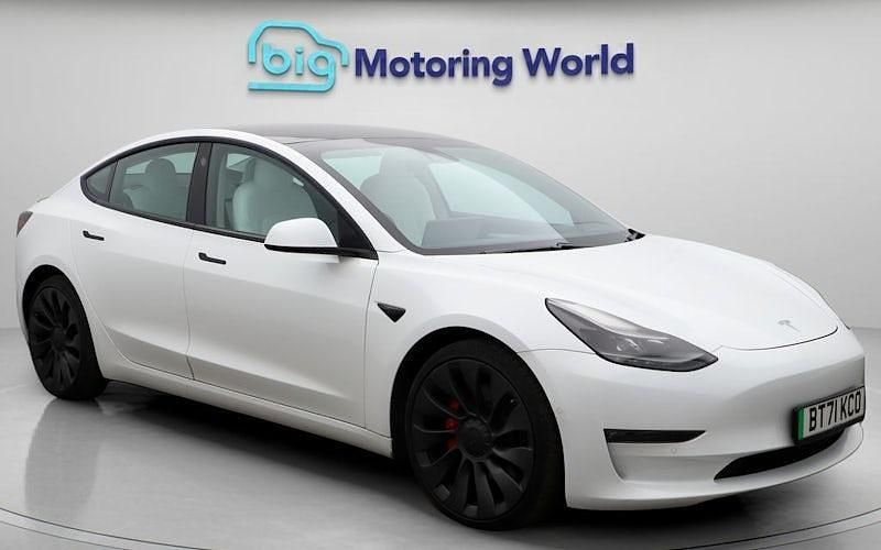 Used 2023 Tesla Model 3 Performance Sedan | £18,900 (Good price) - Image 1/4