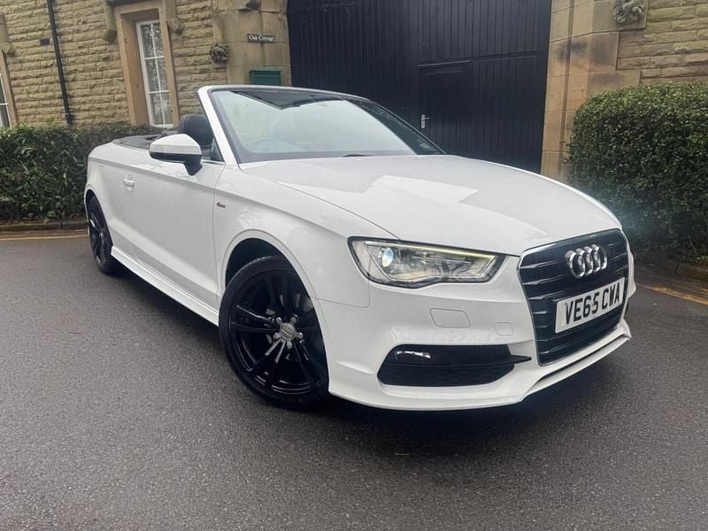 Used Audi A3 Cabriolet S-Line 150 HP (110 kW) 2015 White Cabriolet