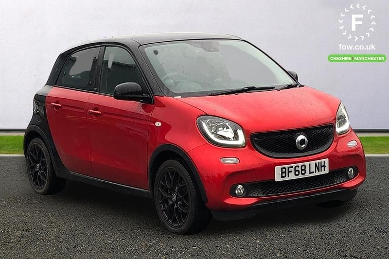 Used Smart ForFour Premium 90 HP (66 kW) 2018 Black Hatchback