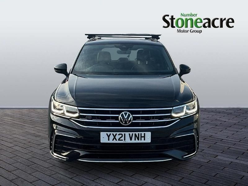 Used VW Tiguan R-line 150 HP (110 kW) 2021 Black SUV