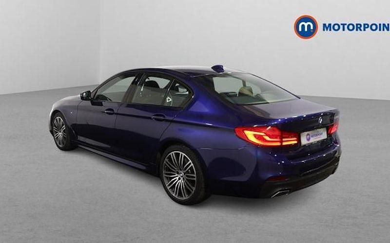 Used BMW 530 M Sport 265 HP (194 kW) 2020 Blue Sedan