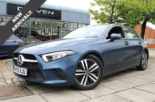 Blue Used 2020 Mercedes A180 Executive Hatchback | £17,890 (Fair price) - Image 1/4