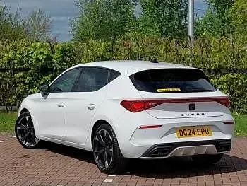 Used Cupra Leon 150 HP (110 kW) 2024 White Hatchback