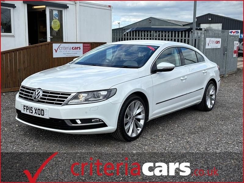 White Used 2015 VW CC GT Sedan | £7,299 (Fair price) - Image 1/3