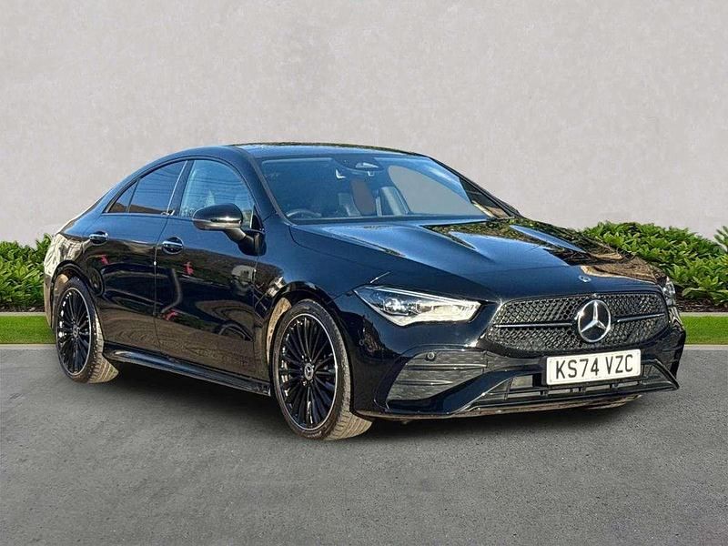 Used Mercedes CLA220 AMG Line Premium Plus 190 HP (139 kW) 2024 Black Sedan