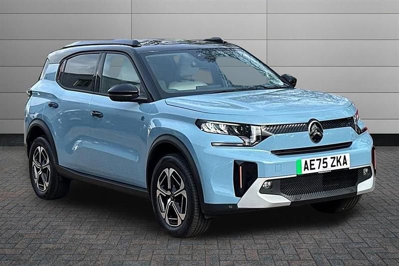 New Citroën e-C3 Aircross 83 kW (113 HP) 2025 Blue SUV