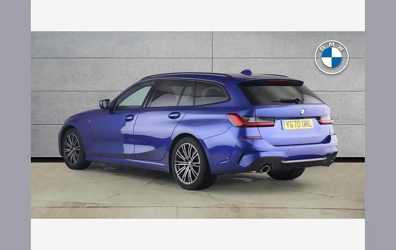 Used BMW 320e M Sport 187 HP (137 kW) 2020 Blue Estate
