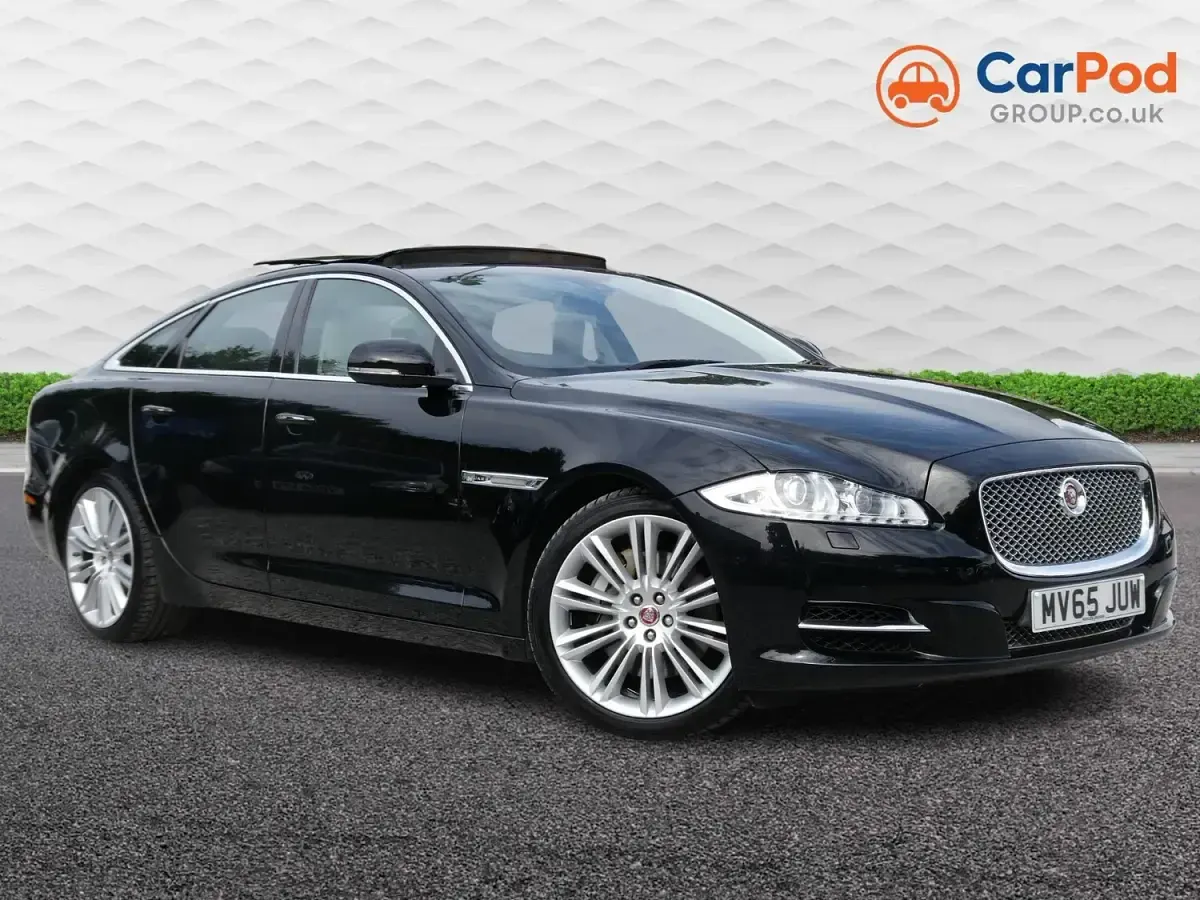 Used Jaguar XJ Portfolio 2015 Black Sedan
