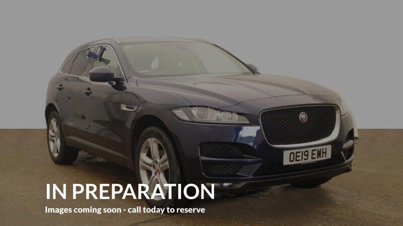 Blue Used 2019 Jaguar F-Pace Portfolio SUV | £19,920 (Good price) - Image 1/4