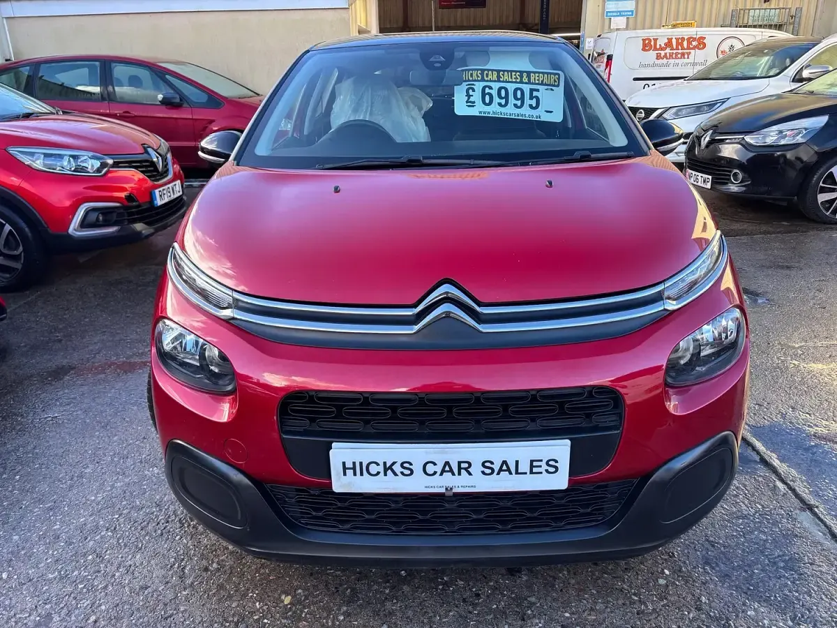 Used Citroën C3 Feel 2019 Red Hatchback